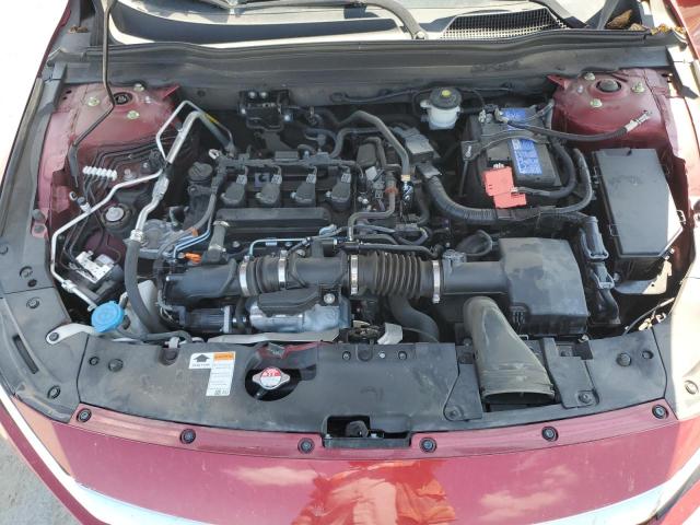 1HGCV1F58NA041339 - 2022 HONDA ACCORD EXL RED photo 11