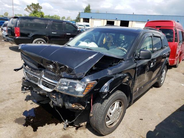 3C4PDCAB8CT199620 - 2012 DODGE JOURNEY SE BLACK photo 2