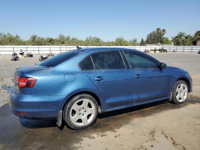 3VW167AJ3GM390907 - 2016 VOLKSWAGEN JETTA S BLUE photo 3