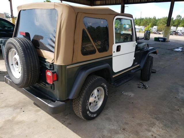 1J4FY29PXVP450505 - 1997 JEEP WRANGLER / SE GREEN photo 3