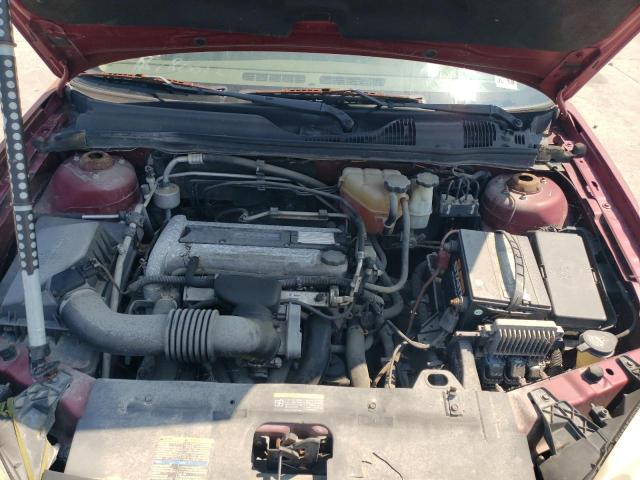1G1ZT51F16F166833 - 2006 CHEV MALIBU LT RED photo 11