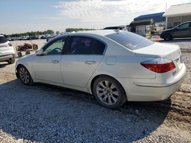 KMHGC46E29U057933 - 2009 HYUNDAI GENESIS 3.8L WHITE photo 2