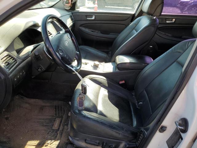 KMHGC46E29U057933 - 2009 HYUNDAI GENESIS 3.8L WHITE photo 7