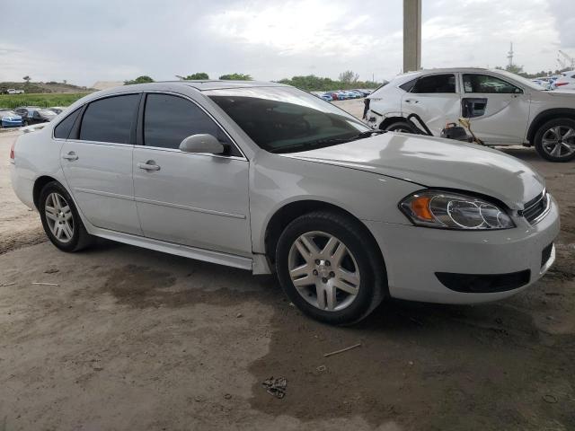 2G1WG5E30D1180119 - 2013 CHEVROLET IMPALA LT WHITE photo 4