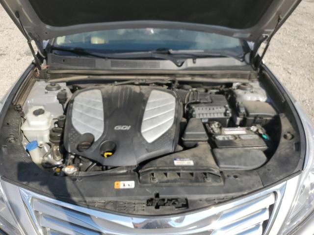 KMHFG4JGXDA247207 - 2013 HYUNDAI AZERA GRAY photo 11