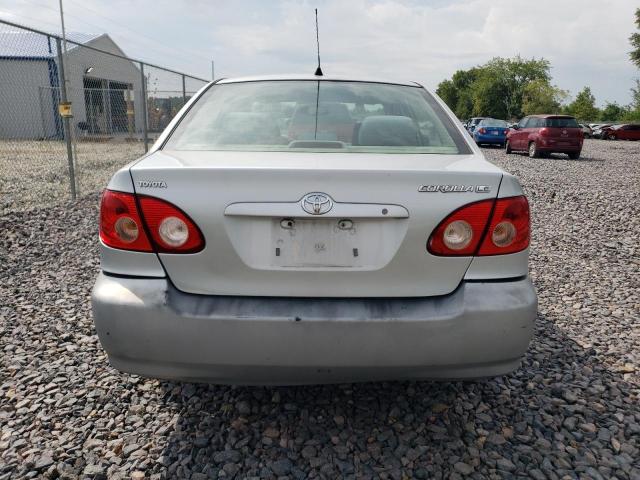1NXBR32E15Z563949 - 2005 TOYOTA COROLLA CE ვერცხლისფერი ფოტო 6