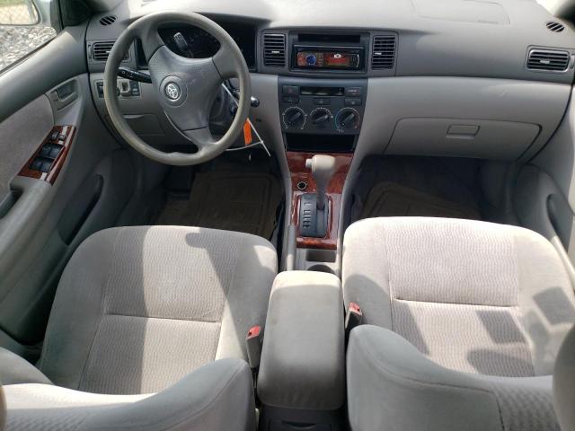 1NXBR32E15Z563949 - 2005 TOYOTA COROLLA CE ვერცხლისფერი ფოტო 8