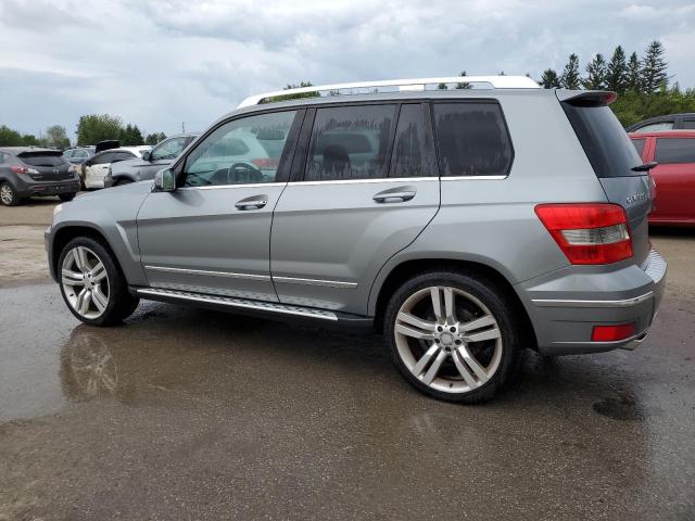 WDCGG8HB0BF689210 - 2011 MERCEDES-BENZ GLK 350 4MATIC SILVER photo 2