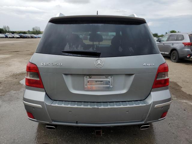 WDCGG8HB0BF689210 - 2011 MERCEDES-BENZ GLK 350 4MATIC SILVER photo 6