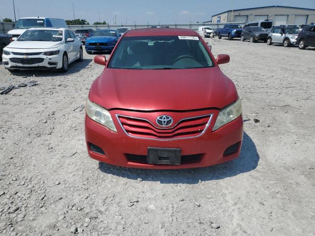 4T1BF3EK0BU134341 - 2011 TOYOTA CAMRY BASE RED photo 5