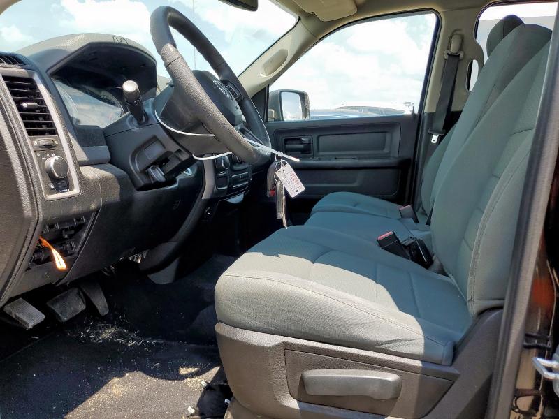 1C6RR6FG9KS722506 - 2019 RAM 1500 CLASSIC TRADESMAN შავი ფოტო 7