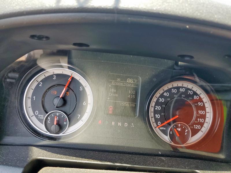 1C6RR6FG9KS722506 - 2019 RAM 1500 CLASSIC TRADESMAN შავი ფოტო 9