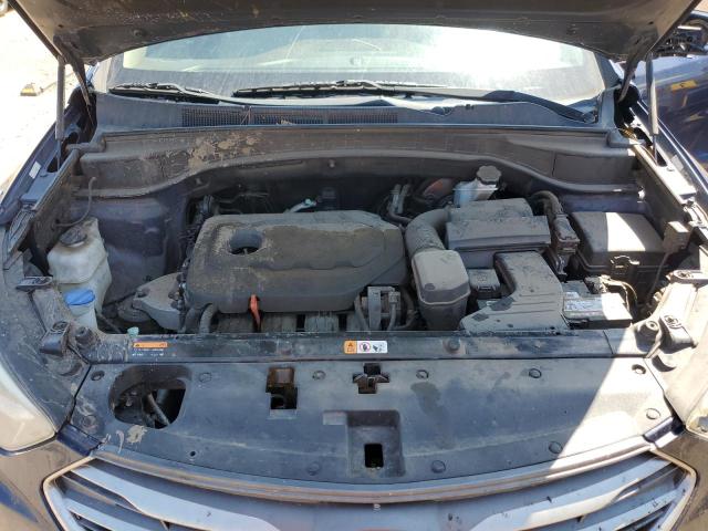 5XYZT3LB9HG497875 - 2017 HYUNDAI SANTA FE S BLUE photo 12