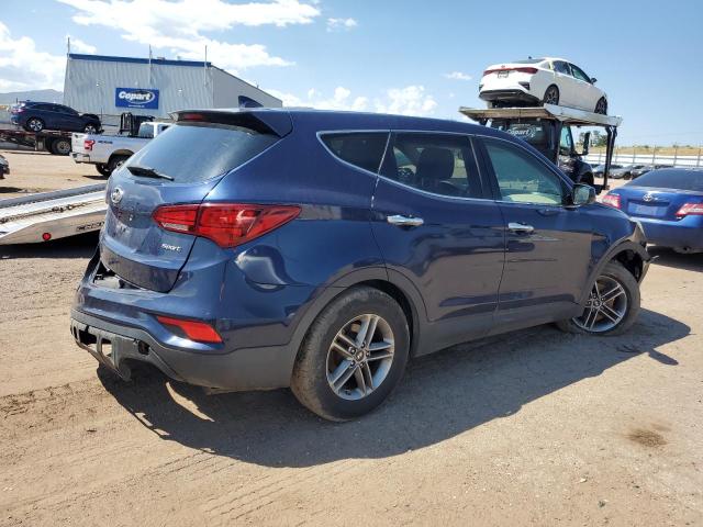 5XYZT3LB9HG497875 - 2017 HYUNDAI SANTA FE S BLUE photo 3