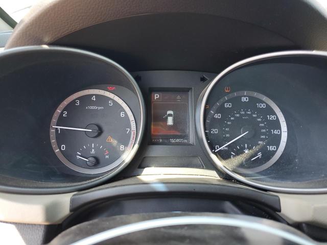 5XYZT3LB9HG497875 - 2017 HYUNDAI SANTA FE S BLUE photo 9