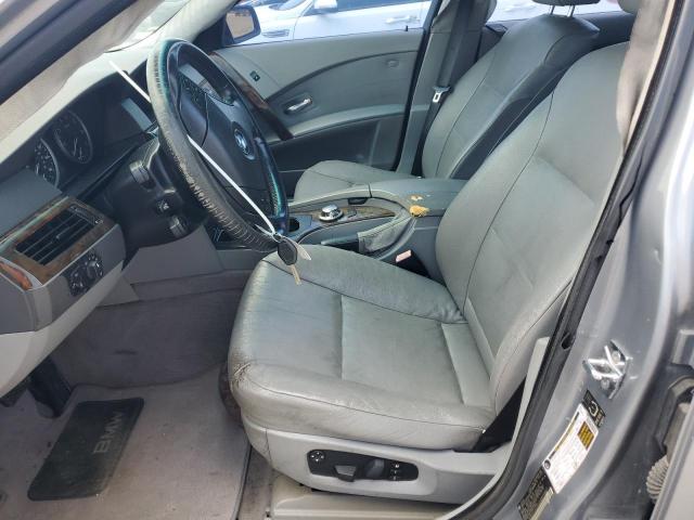 WBANA53555B855857 - 2005 BMW 525 I SILVER photo 7