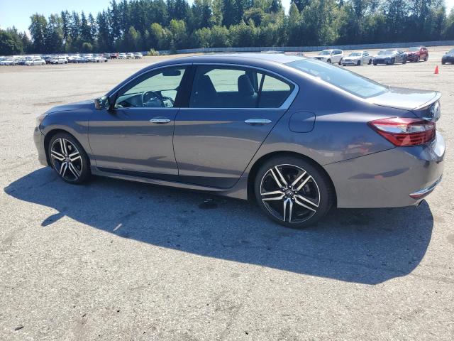 1HGCR2F56HA171473 - 2017 HONDA ACCORD SPORT ნაცრისფერი ფოტო 2