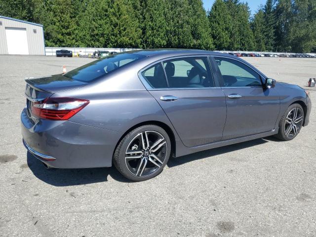 1HGCR2F56HA171473 - 2017 HONDA ACCORD SPORT ნაცრისფერი ფოტო 3