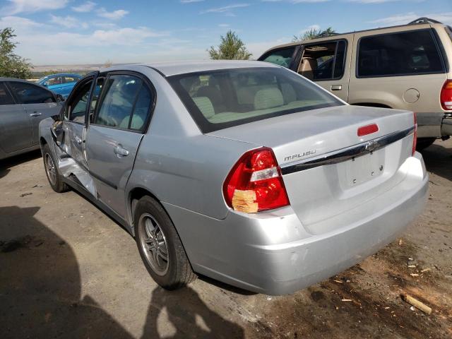 1G1ZS52F45F255909 - 2005 CHEVROLET MALIBU SILVER photo 2