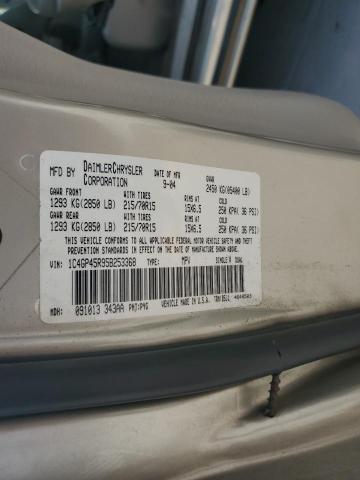 1C4GP45R95B253368 - 2005 CHRYSLER TOWN & COU 米色 照片 13