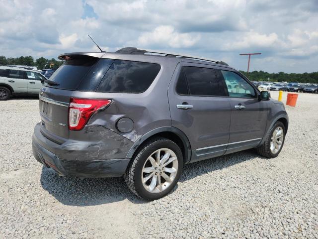 1FM5K8F83DGB90087 - 2013 FORD EXPLORER LIMITED GRAY photo 3