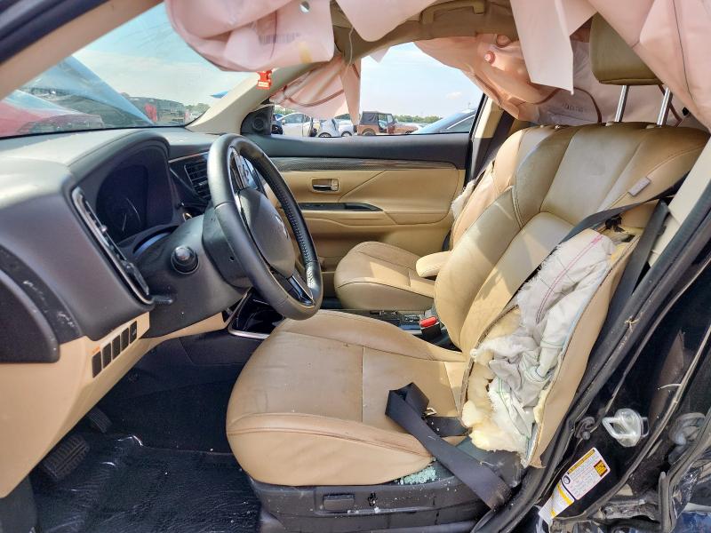 JA4AD3A30KZ008014 - 2019 MITSUBISHI OUTLANDER SE შავი ფოტო 7