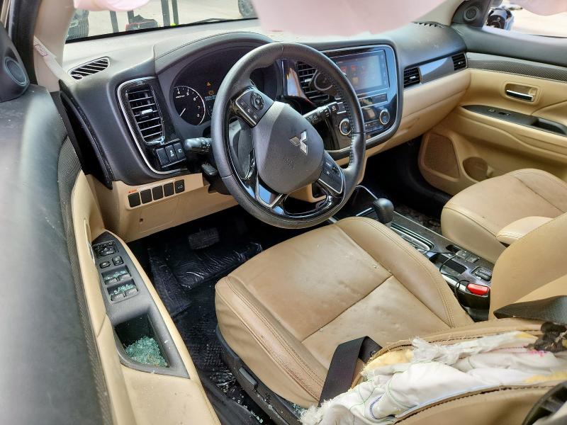 JA4AD3A30KZ008014 - 2019 MITSUBISHI OUTLANDER SE შავი ფოტო 8