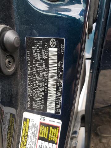 4T1B11HK4JU555394 - 2018 TOYOTA CAMRY L BLUE photo 12
