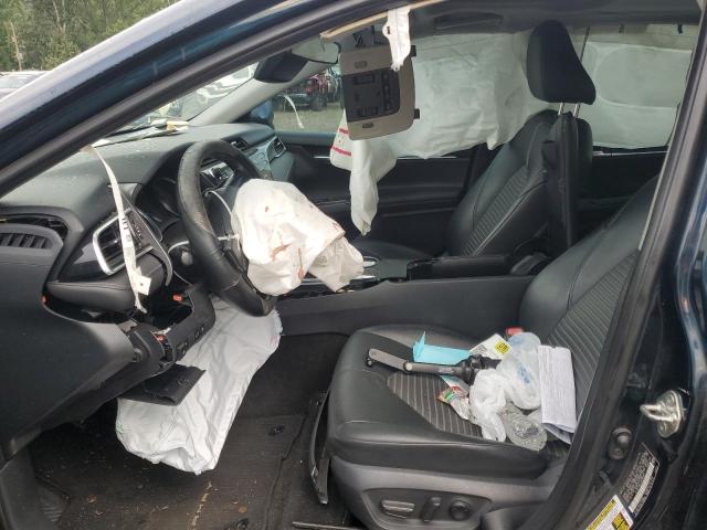 4T1B11HK4JU555394 - 2018 TOYOTA CAMRY L BLUE photo 7