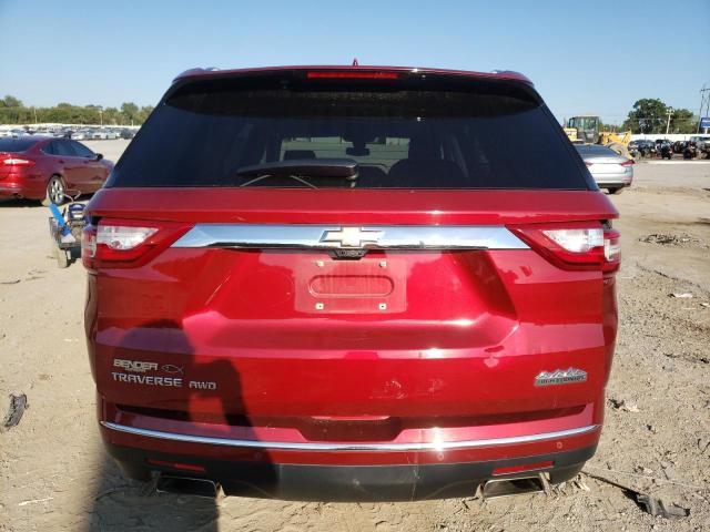 1GNEVKKW1JJ170424 - 2018 CHEVROLET TRAVERSE HIGH COUNTRY BURGUNDY photo 6