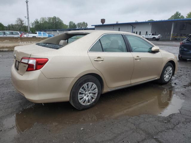 4T4BF1FK6CR164888 - 2012 TOYOTA CAMRY BASE TAN photo 3