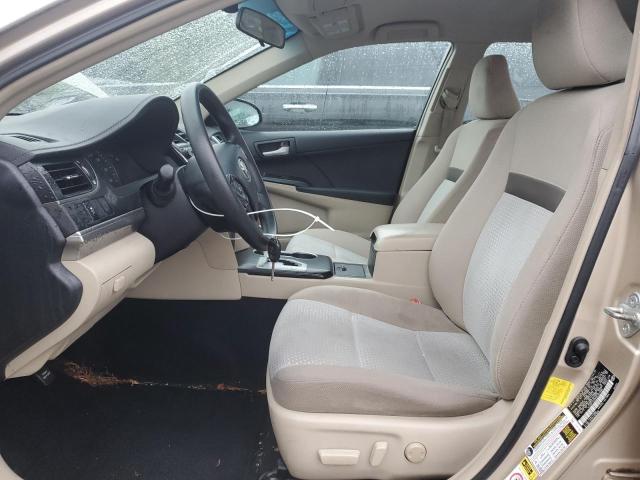 4T4BF1FK6CR164888 - 2012 TOYOTA CAMRY BASE TAN photo 7
