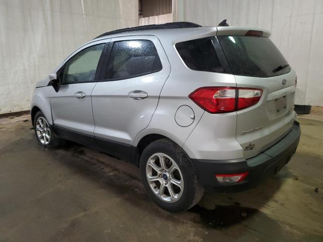 MAJ3S2GEXLC363001 - 2020 FORD ECOSPORT SE SILVER photo 2