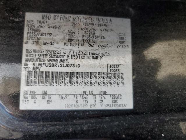 5LMFU28R12LJ07310 - 2002 LINCOLN NAVIGATOR 黑色 照片 14