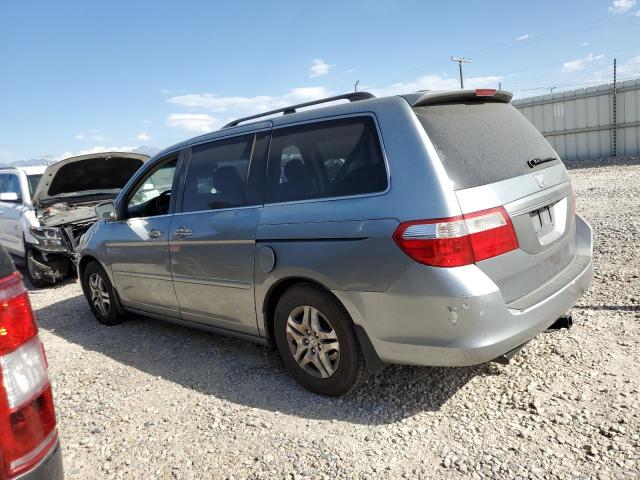 5FNRL38746B114711 - 2006 HONDA ODYSSEY EXL BLUE photo 2
