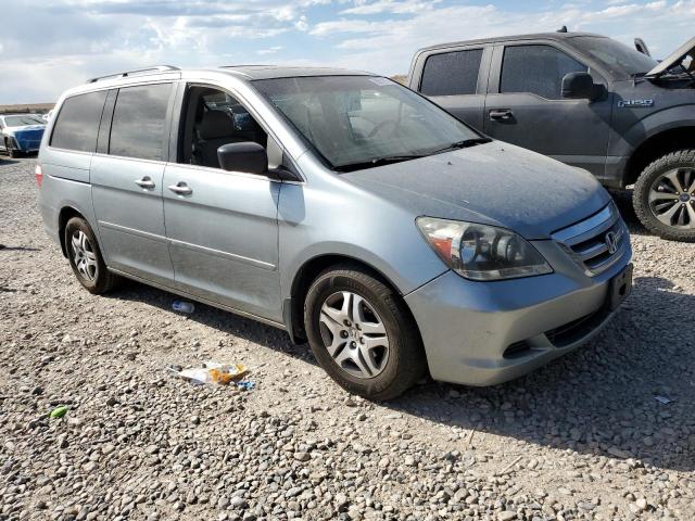 5FNRL38746B114711 - 2006 HONDA ODYSSEY EXL BLUE photo 4