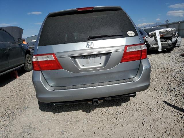 5FNRL38746B114711 - 2006 HONDA ODYSSEY EXL BLUE photo 6
