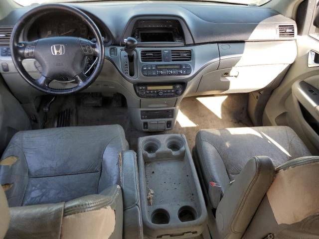 5FNRL38746B114711 - 2006 HONDA ODYSSEY EXL BLUE photo 8