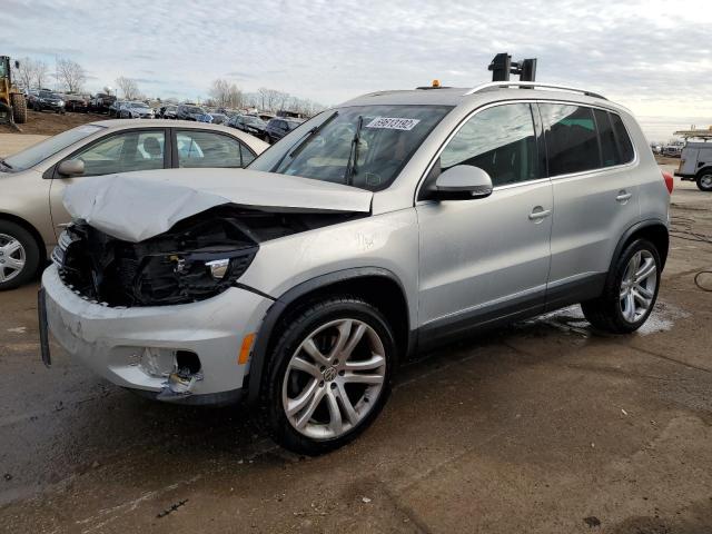 WVGBV3AX7DW057530 - 2013 VOLKSWAGEN TIGUAN S SILVER photo 1