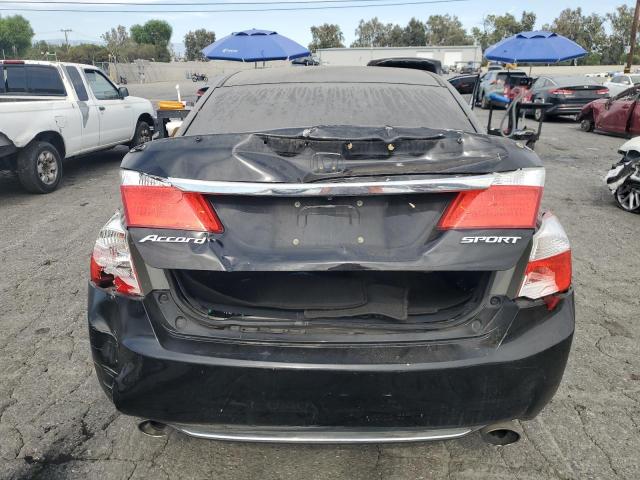 1HGCR2E54DA133879 - 2013 HONDA ACCORD SPORT BLACK photo 6
