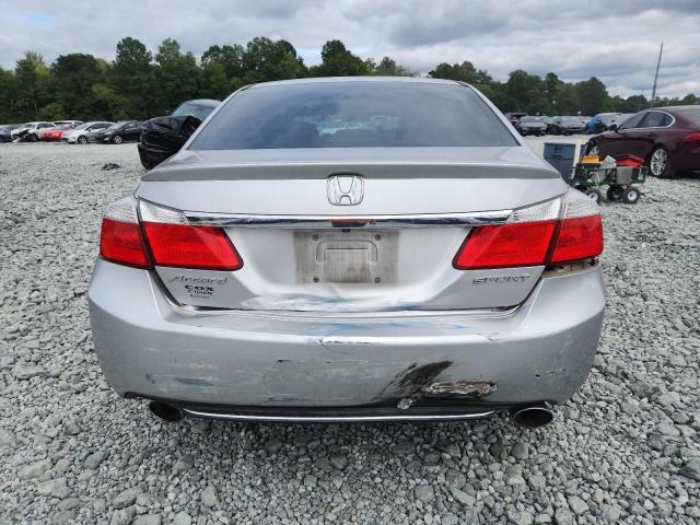 1HGCR2F5XFA167570 - 2015 HONDA ACCORD SPORT SILVER photo 6