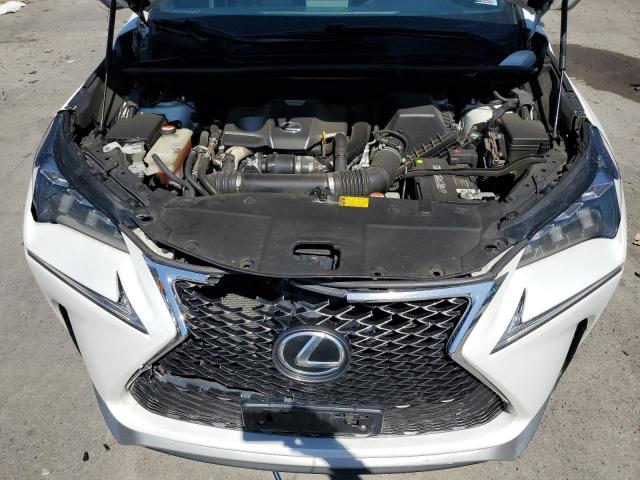 JTJBARBZ7F2017555 - 2015 LEXUS NX 200T WHITE photo 12