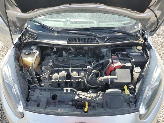 3FADP4EJ9KM133884 - 2019 FORD FIESTA SE SILVER photo 11