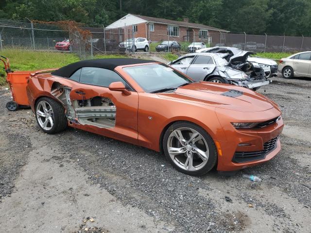 1G1FH3D74P0118292 - 2023 CHEVROLET CAMARO SS ORANGE photo 4