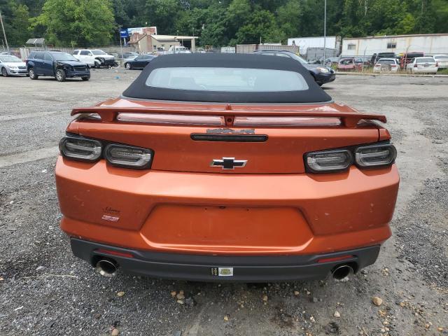 1G1FH3D74P0118292 - 2023 CHEVROLET CAMARO SS ORANGE photo 6