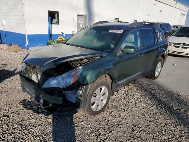 4S4BRCCC4C3295107 - 2012 SUBARU OUTBACK 2.5I PREMIUM GREEN photo 1