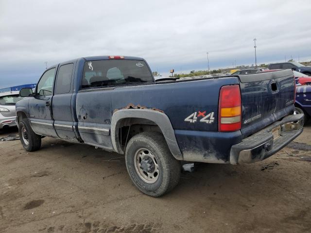 1GCGK29U0YE311114 - 2000 CHEVROLET SILVERADO K2500 BLUE photo 2