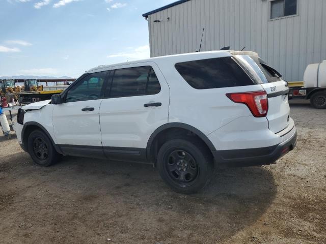 1FM5K8AR5JGA58122 - 2018 FORD EXPLORER POLICE INTERCEPTOR WHITE photo 2