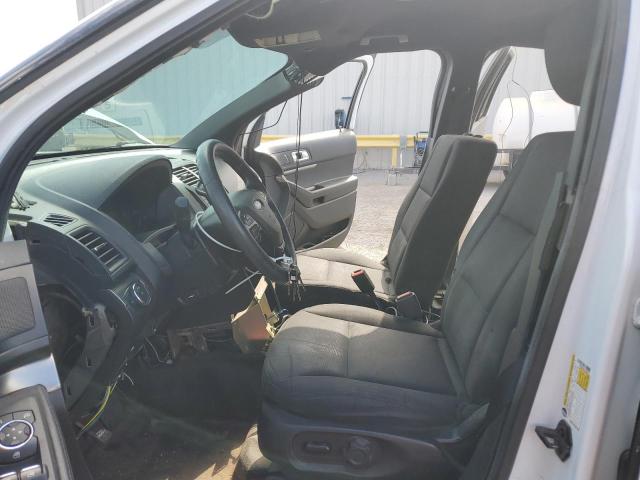 1FM5K8AR5JGA58122 - 2018 FORD EXPLORER POLICE INTERCEPTOR WHITE photo 7