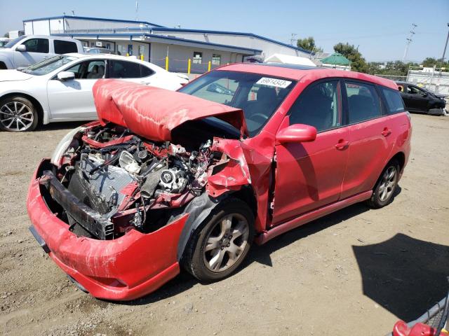 2T1KR32E45C367957 - 2005 TOYOTA COROLLA MA XR RED photo 1
